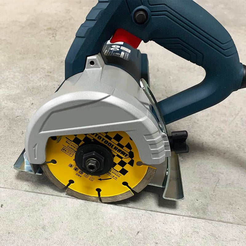 AUTOTOOLHOME 4 1/2-inch Diamond Saw Blades Angle Grinder Cutting Wheel Dry or Wet Grinding Disc Masonry Brick Concrete Ceramic Tile Cut Off Wheels - Image 2